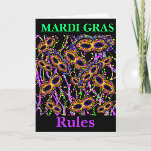 Mardi Gras Kaart