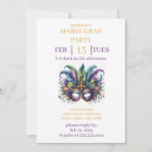 Mardi Gras Kaart (Voorkant)