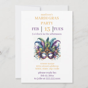 Mardi Gras Kaart