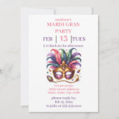 Mardi Gras Kaart (Voorkant)