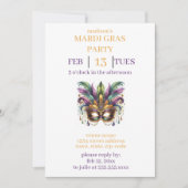 Mardi Gras Kaart (Voorkant)