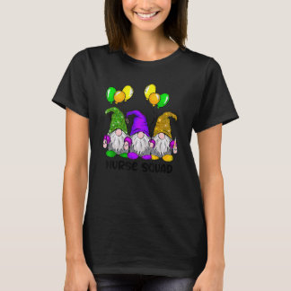 Mardi Gras Kabouters Verpleegsters Squad T-shirt