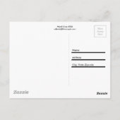 Mardi Gras Kaleidoscope Briefkaart (Achterkant)