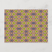 Mardi Gras Kaleidoscope Briefkaart (Voorkant)