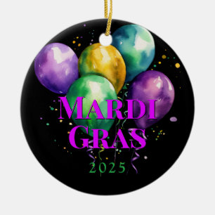 Mardi Gras Keramisch Ornament