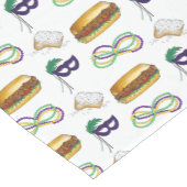 Mardi Gras Ketting Beads Bourbon Street NOLA Korte Tafelloper (Hoek)