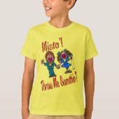 Mardi Gras, Kinderen en kralen T-Shirt (Voorkant)