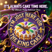 Mardi Gras King Cake Celebration Grote Klok