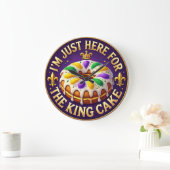Mardi Gras King Cake Feest Grote Klok (Huis)