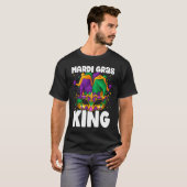 Mardi Gras King Costume Jester Outfit Kids Boy Men T-shirt (Voorkant volledig)