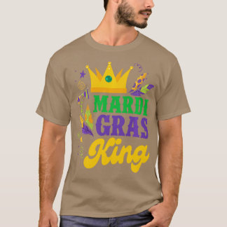 Mardi Gras King Funny Mardi Gras Carnival Party T-shirt