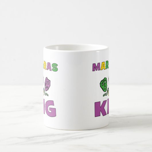 Mardi Gras King Koffiemok (Center)