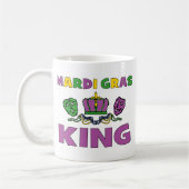 Mardi Gras King Koffiemok (Links)