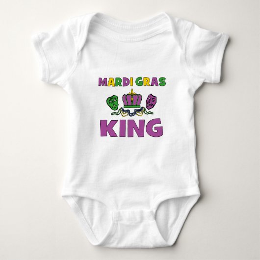Mardi Gras King Romper (Voorkant)