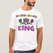 Mardi Gras King T-shirt (Voorkant)