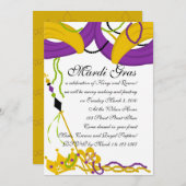 Mardi Gras King's Court Kaart (Voorkant / Achterkant)