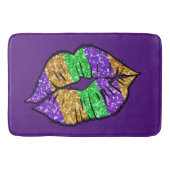 Mardi Gras Kiss Bath Mat (Voorkant)