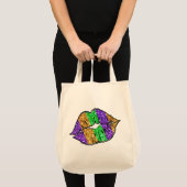 Mardi Gras Kiss Canvas tas (Voorkant (product))