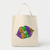 Mardi Gras Kiss Canvas tas (Voorkant)