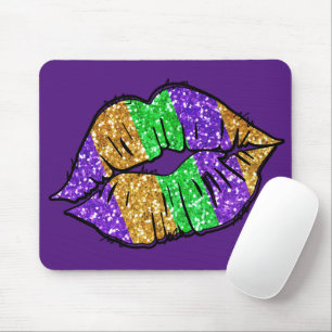 Mardi Gras Kiss Mousepad Muismat