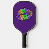 Mardi Gras Kiss Pickleball Racket (Achterkant)