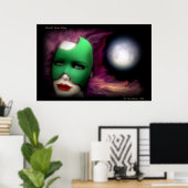 Mardi Gras Kiss Poster (Thuiskantoor)