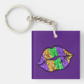Mardi Gras Kiss Sleutelhanger (Voorkant)