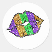 Mardi Gras Kiss Stickers (Voorkant)
