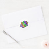 Mardi Gras Kiss Stickers (Envelop)