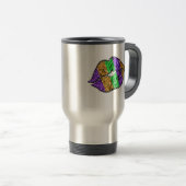 Mardi Gras Kiss Travel Mug Reisbeker (Voorkant rechts)