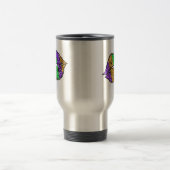 Mardi Gras Kiss Travel Mug Reisbeker (Center)