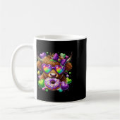 Mardi Gras Koe Sticker Koffiemok (Links)