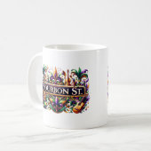 Mardi Gras Koffiemok (Voorkant links)