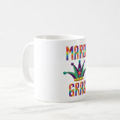 Mardi Gras koffiemok (Voorkant links)