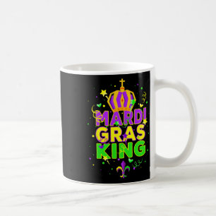 Mardi Gras Koning Heren Carnaval Kostuum Cadeau Ma Koffiemok