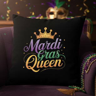 Mardi Gras Koningin Optocht Kostuum Feest  Kussen