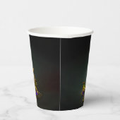 Mardi Gras koningstaart met kroon Papieren Bekers (Rechts)