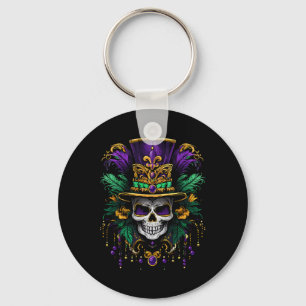Mardi Gras kostuum Suiker Schedel Carnaval Party M Sleutelhanger