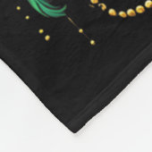 Mardi Gras Kostuum Suiker Skull Carnaval Feest Man Fleece Deken (Hoek)