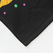 Mardi Gras-kostuum Suiker Skull Carnaval New Orlea Fleece Deken (Hoek)