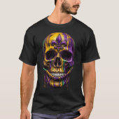 Mardi Gras Kostuum Suikerschedel Carnaval Hallowee T-shirt (Voorkant)