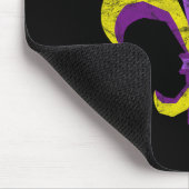 Mardi Gras Kostuumkleding - Fleur De Lis Muismat (Hoek)