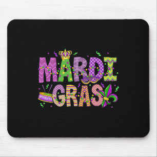 Mardi Gras Kralen Gezichtsmasker Veren Pet Mannen  Muismat