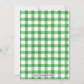 Mardi Gras Krewe Uitnodiging voor verjaardag (Achterkant)