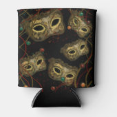 Mardi Gras Kunst  Blikjeskoeler (Voorkant)
