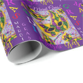MARDI GRAS KUNST    CADEAUPAPIER (Rol Hoek)
