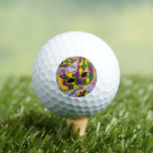 MARDI GRAS KUNST GOLFBALLEN (Insitu Shirt)
