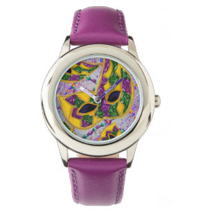 MARDI GRAS KUNST HORLOGE