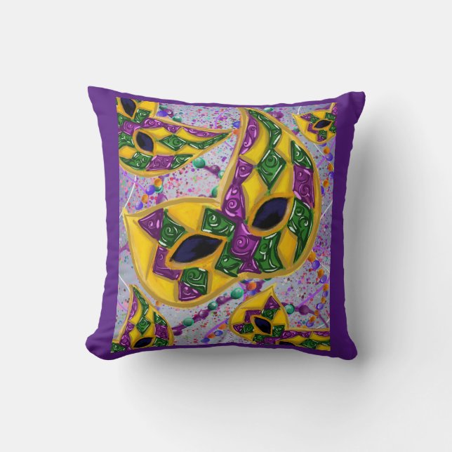 MARDI GRAS-KUNST     KUSSEN (Voorkant)