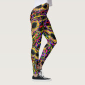 Mardi Gras Kunst Leggings (Rechts)